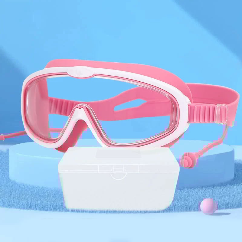 š„HD children's large frame waterproof and anti-fog swimming gogglesš„½