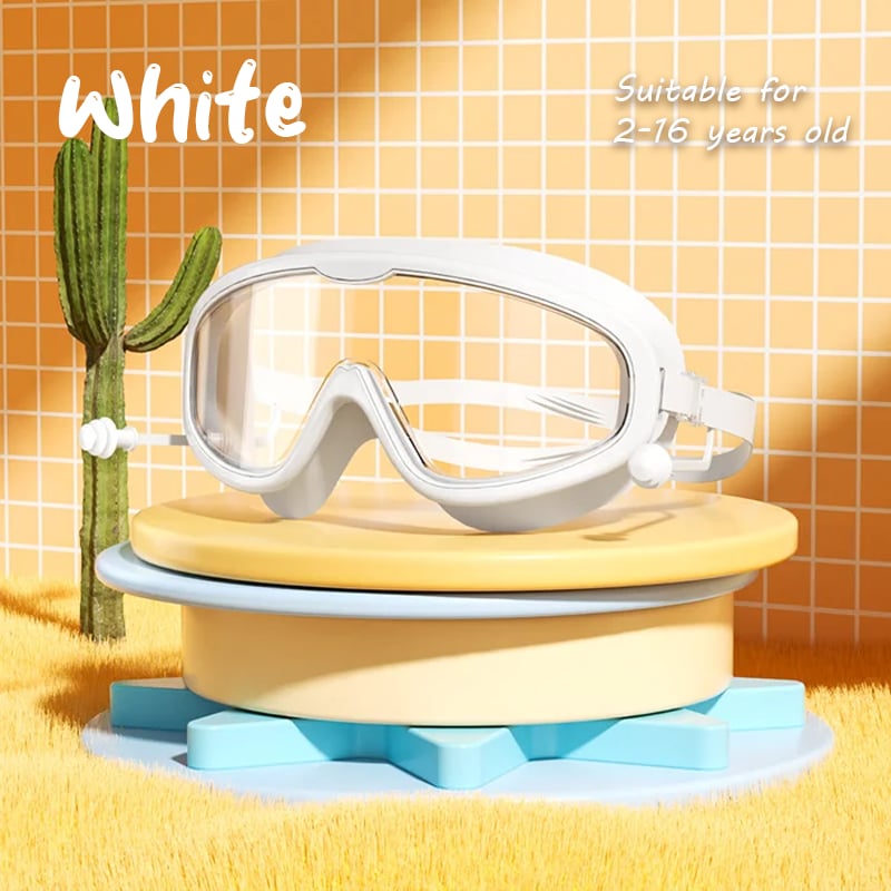 š„HD children's large frame waterproof and anti-fog swimming gogglesš„½