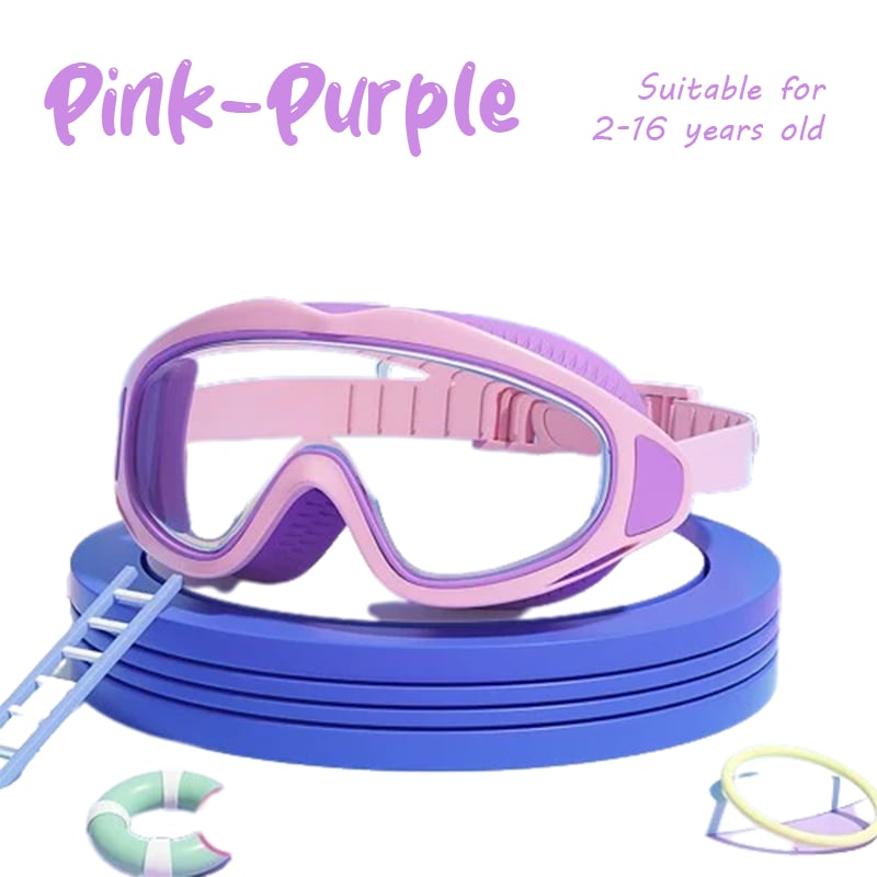 š„HD children's large frame waterproof and anti-fog swimming gogglesš„½