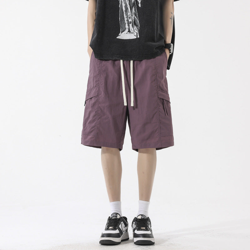 Summer cargo shorts