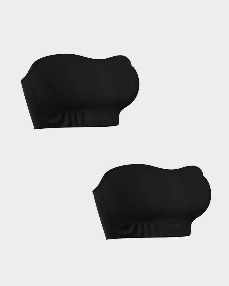 💜Non-Slip Bandeau Seamless Wireless Strapless Bra
