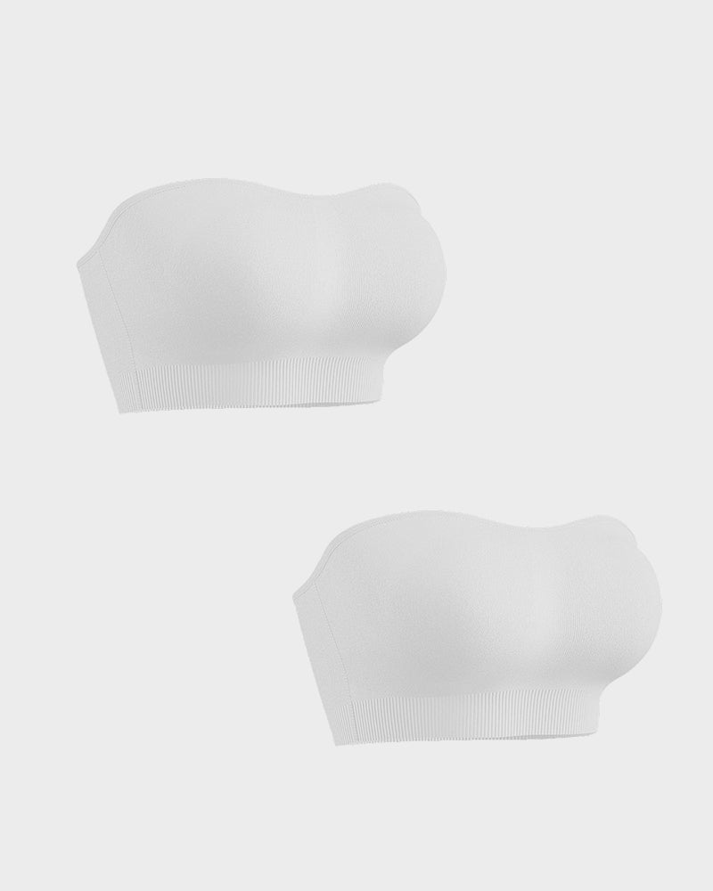 💜Non-Slip Bandeau Seamless Wireless Strapless Bra