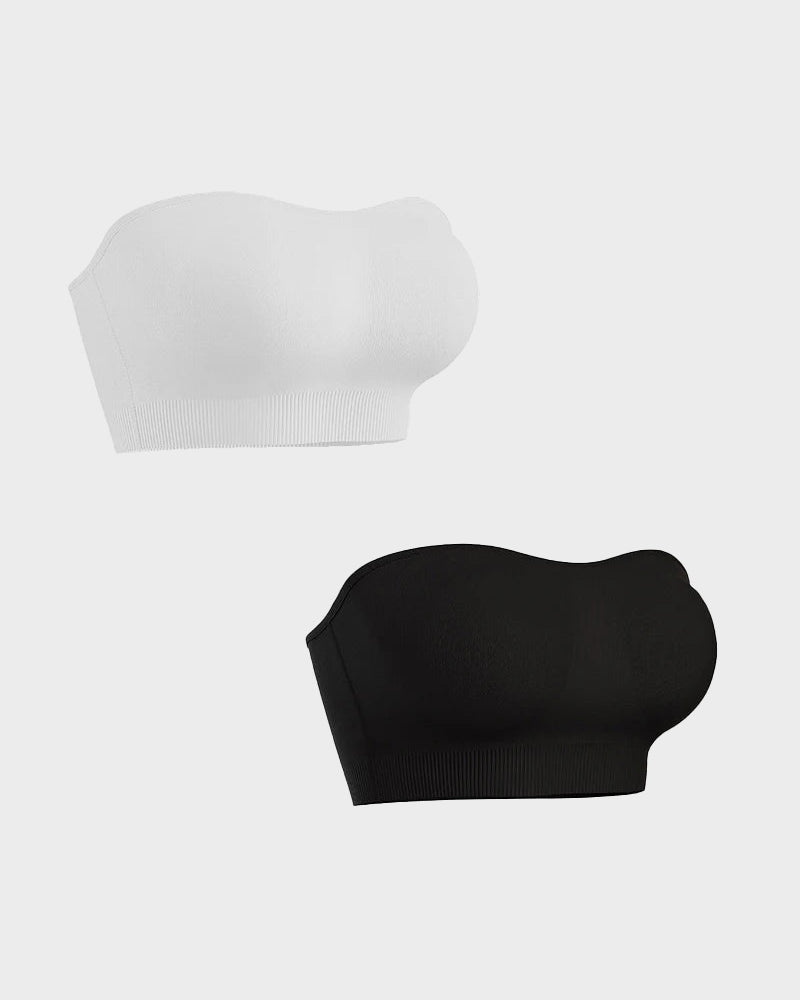 💜Non-Slip Bandeau Seamless Wireless Strapless Bra