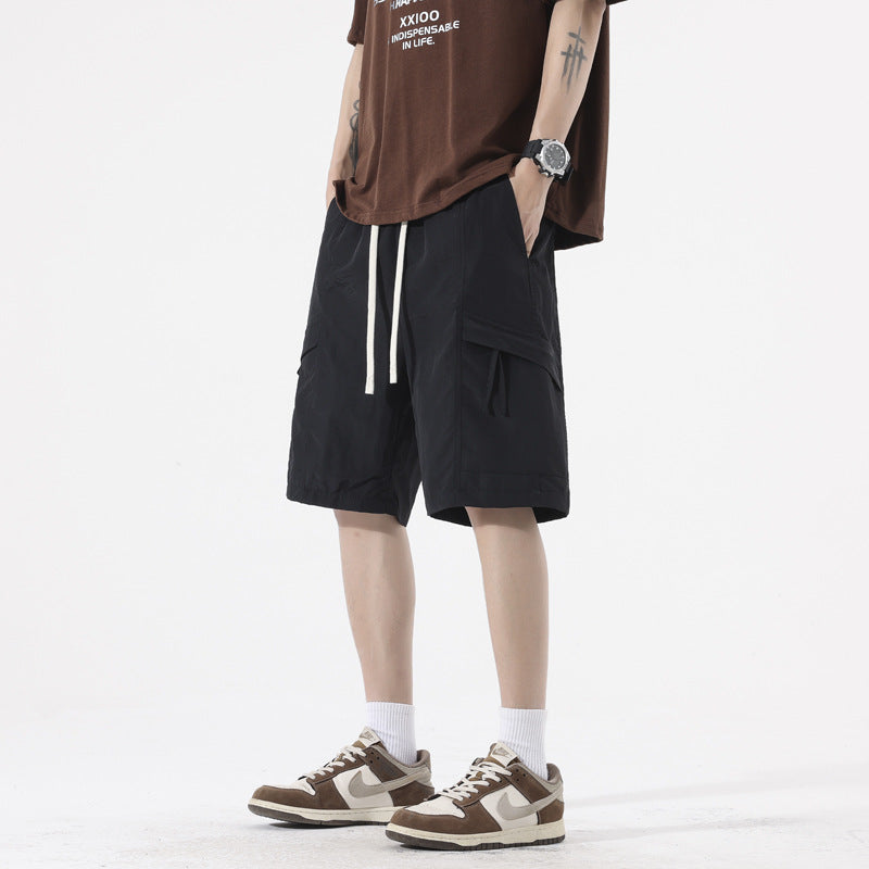 Summer cargo shorts